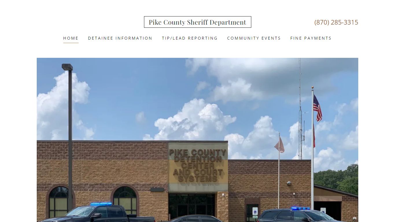 Pike County AR Sheriff